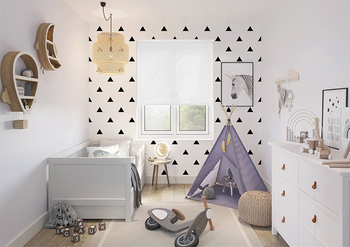 Trapani, Frost - Twist&Fit Roller Blind - Image 8